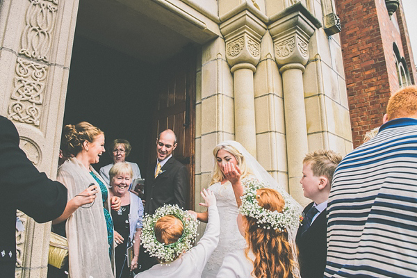 Bright and colourful wedding, Irish bride, Irish wedding, Rainy day wedding