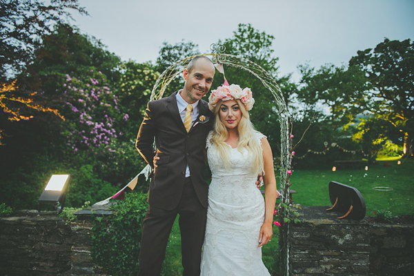 Bright and colourful wedding, Irish bride, Irish wedding, Rainy day wedding