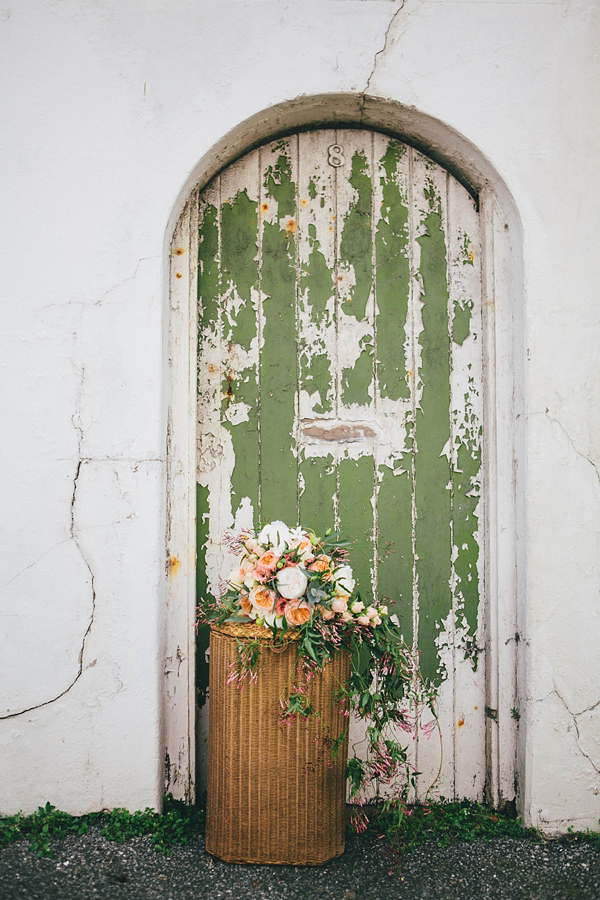 BHLDN Wedding Dress, Reem Acra Wedding Dress, Crochet Knitted Wedding Cape, Sacco and Sacco Photography