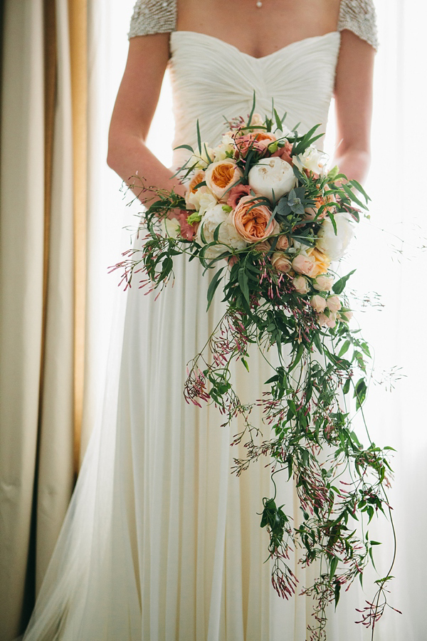BHLDN Wedding Dress, Reem Acra Wedding Dress, Crochet Knitted Wedding Cape, Sacco and Sacco Photography