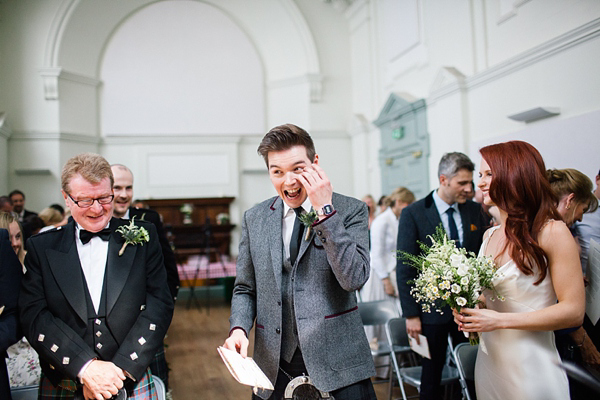 Elizabeth Filmore wedding dress, Shoreditch wedding, East London wedding, Emma Case alternative wedding photography