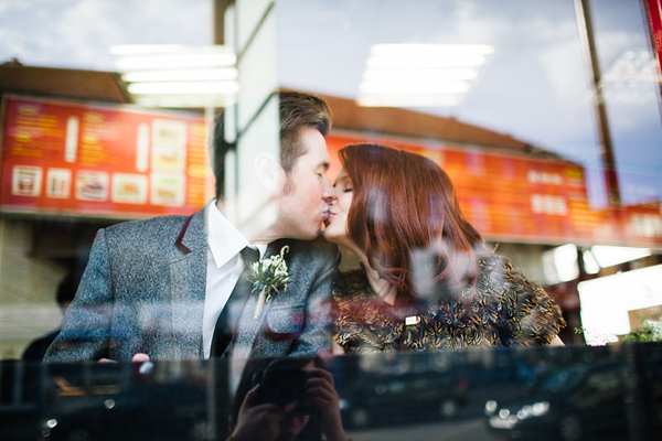 Elizabeth Filmore wedding dress, Shoreditch wedding, East London wedding, Emma Case alternative wedding photography