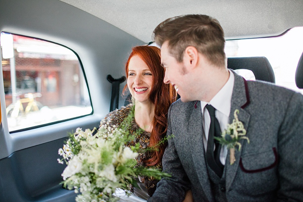 Elizabeth Filmore wedding dress, Shoreditch wedding, East London wedding, Emma Case alternative wedding photography