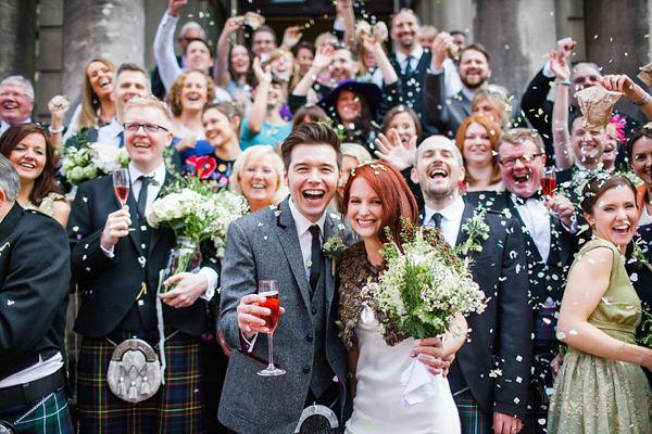 Elizabeth Filmore wedding dress, Shoreditch wedding, East London wedding, Emma Case alternative wedding photography