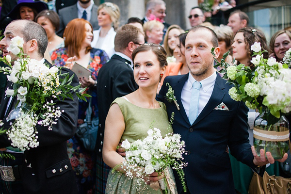 Elizabeth Filmore wedding dress, Shoreditch wedding, East London wedding, Emma Case alternative wedding photography