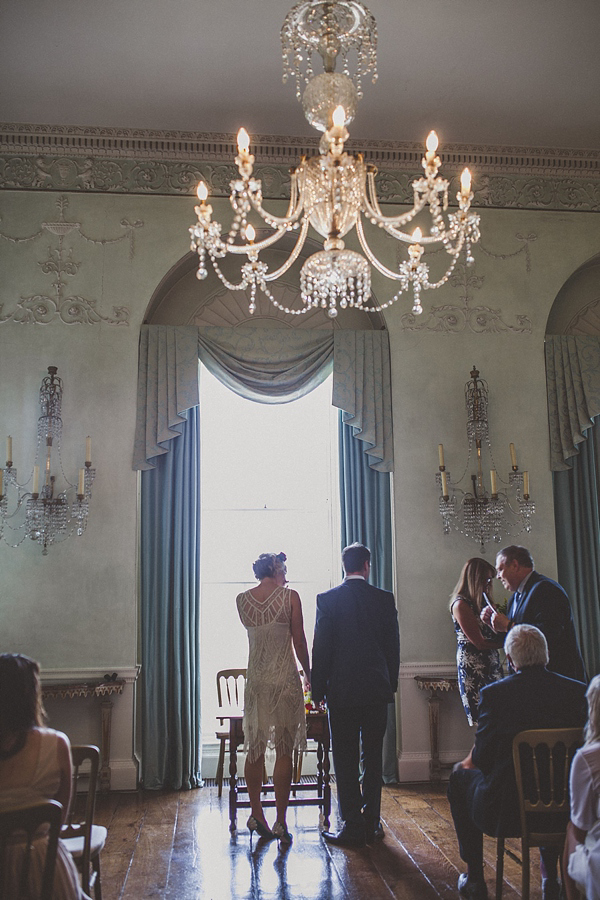 1920s jazz inspired wedding, vintage flapper girl wedding dress, Elizabeth Avey vintage wedding dresses, Jordanna Marston Photography