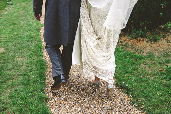 Edwardian garden party inspired wedding, Jane Bourvis wedding dress, wedding on a farm, Summer wedding, Lilac bridesmaids dresses, Julie Skelton Photography