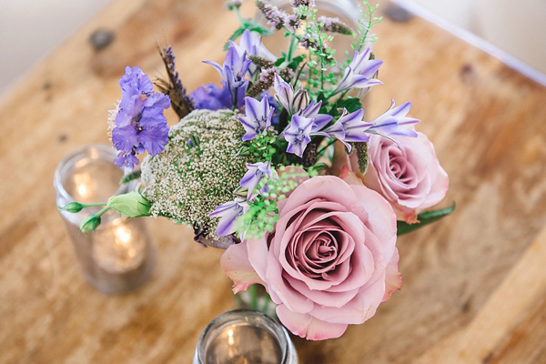 Edwardian garden party inspired wedding, Jane Bourvis wedding dress, wedding on a farm, Summer wedding, Lilac bridesmaids dresses, Julie Skelton Photography