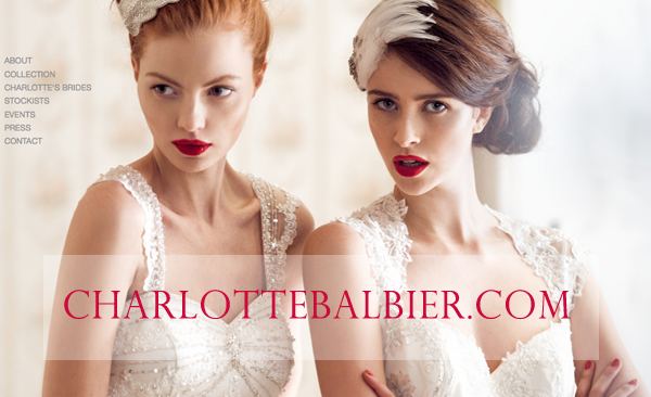 The new Charlotte Balbier website at www.charlottebalbier.com