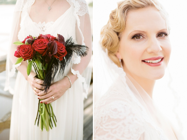 1920s inspired wedding, Swedish wedding, wedding in Sweden, Jenny Packham wedding dress