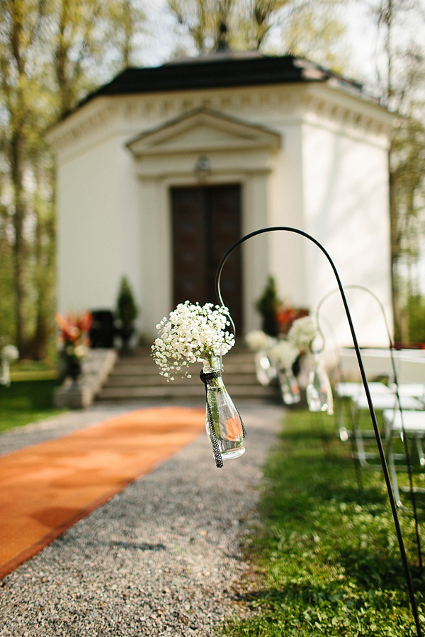 1920s inspired wedding, Swedish wedding, wedding in Sweden, Jenny Packham wedding dress