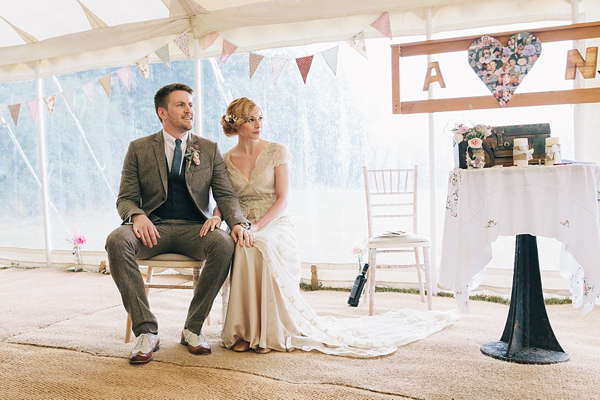 1920s inspired wedding, 1930s inspired wedding, antique wedding, vintage inspired wedding, Jane Bourvis wedding dress, rainy day wedding, Eclection Photography