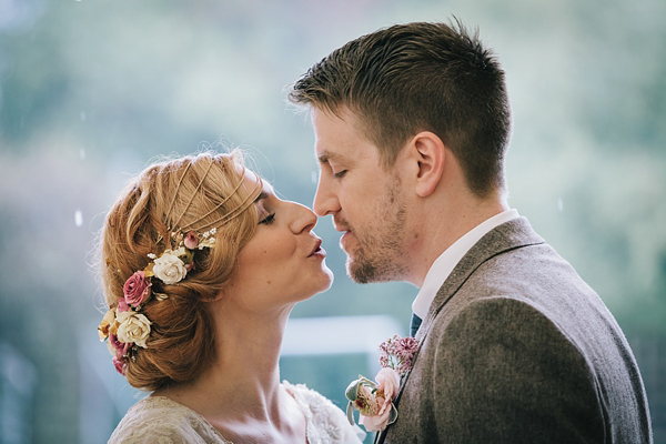 1920s inspired wedding, 1930s inspired wedding, antique wedding, vintage inspired wedding, Jane Bourvis wedding dress, rainy day wedding, Eclection Photography