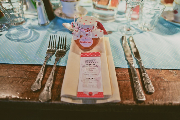 1950s retro kitsch wedding, polka dot wedding, photography by Helen Russell