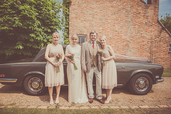Charlie Brear, vintage inspired weding dress, country barn wedding, rustic wedding