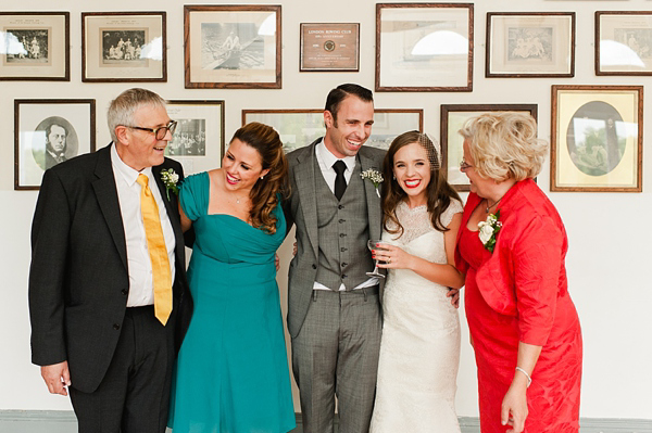 Suzanne Neville wedding dress, Miss Bush Bridal Wear, Bride in red lipstick, Bride with long loose hair - Images by Alexa Loy, find her at www.alexa-loy.com