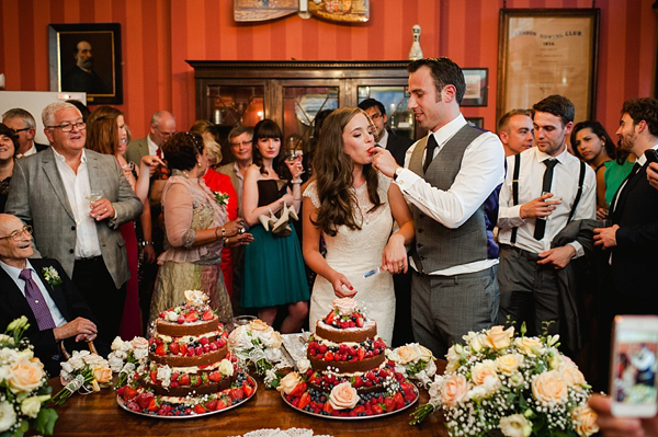 A Suzanne Neville Gown Red Lips And Touch Of Old Hollywood Glamour Love My Dress® Uk Wedding 