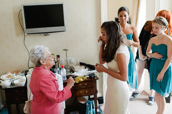 Suzanne Neville wedding dress, Miss Bush Bridal Wear, Bride in red lipstick, Bride with long loose hair - Images by Alexa Loy, find her at www.alexa-loy.com