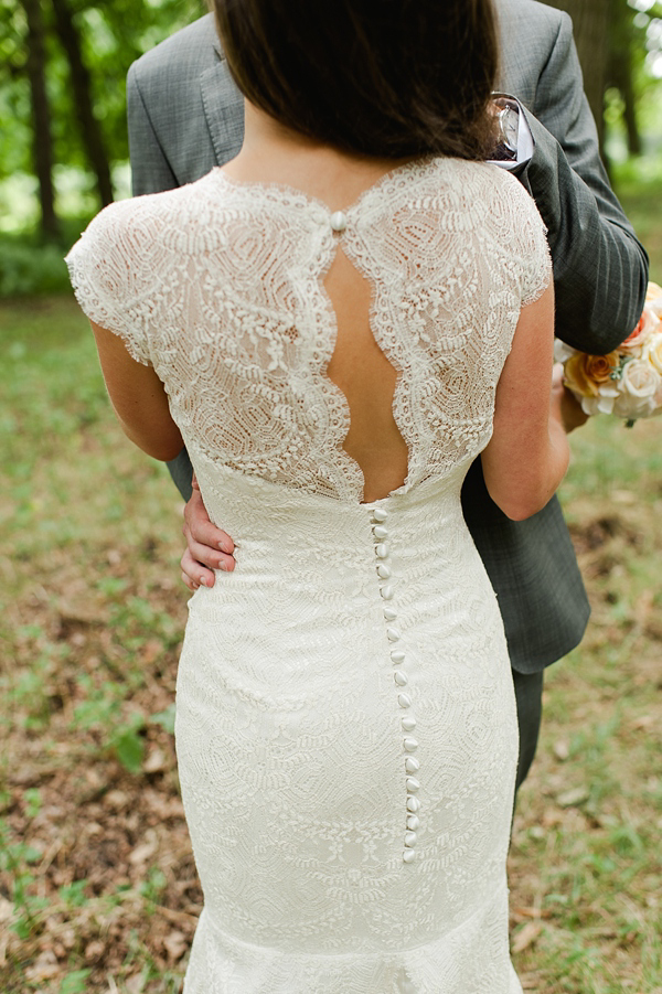 Suzanne Neville wedding dress, Miss Bush Bridal Wear, Bride in red lipstick, Bride with long loose hair - Images by Alexa Loy, find her at www.alexa-loy.com