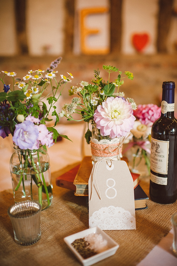 David Fielden Wedding Dress, rustic barn wedding, pastel colour wedding