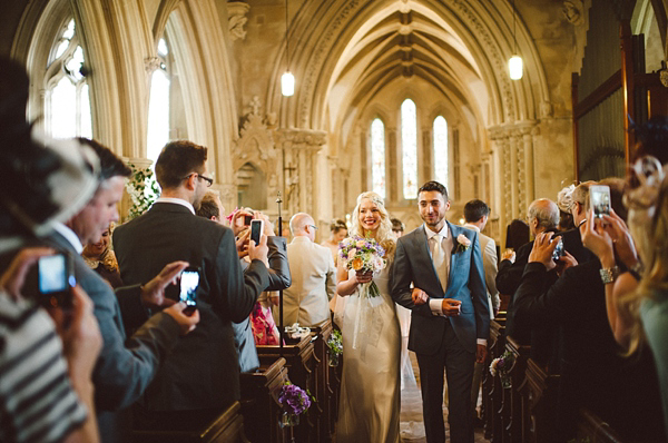 David Fielden Wedding Dress, rustic barn wedding, pastel colour wedding