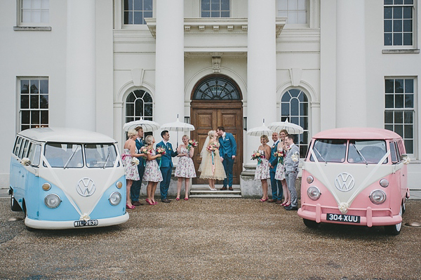Original vintage 1950s wedding dress, Fur Coat No Knickers, bright and colourful wedding, McKinley Rodgers Photography