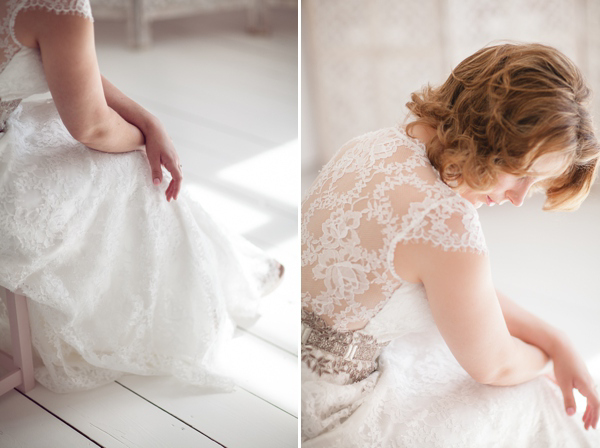 Claire Pettibone bride, Juliet cap veil,  Woburn Sculpture Gallery, Bedfordshire Wedding, Cat Hepple Photograpy