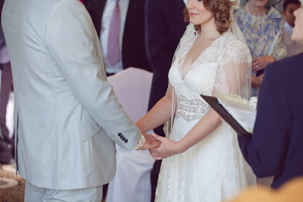 Claire Pettibone bride, Juliet cap veil,  Woburn Sculpture Gallery, Bedfordshire Wedding, Cat Hepple Photograpy