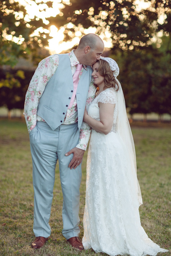 Claire Pettibone bride, Juliet cap veil,  Woburn Sculpture Gallery, Bedfordshire Wedding, Cat Hepple Photograpy