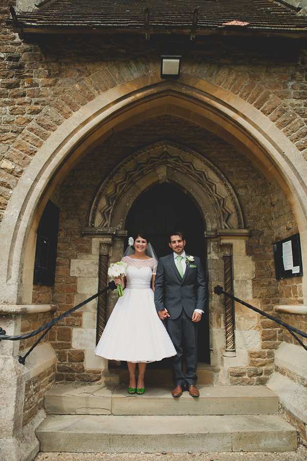 Polka Dot Green Wedding, Barn Wedding, Shabby Chic Style Wedding, Amy B Photography