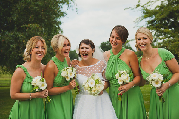 Polka Dot Green Wedding, Barn Wedding, Shabby Chic Style Wedding, Amy B Photography