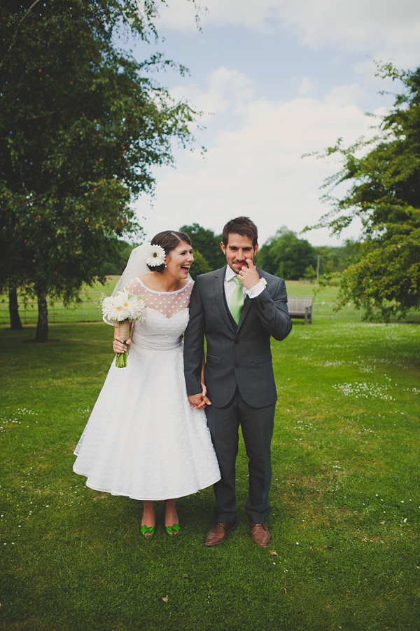 Polka Dot Green Wedding, Barn Wedding, Shabby Chic Style Wedding, Amy B Photography