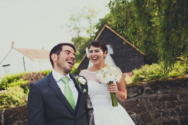 Polka Dot Green Wedding, Barn Wedding, Shabby Chic Style Wedding, Amy B Photography