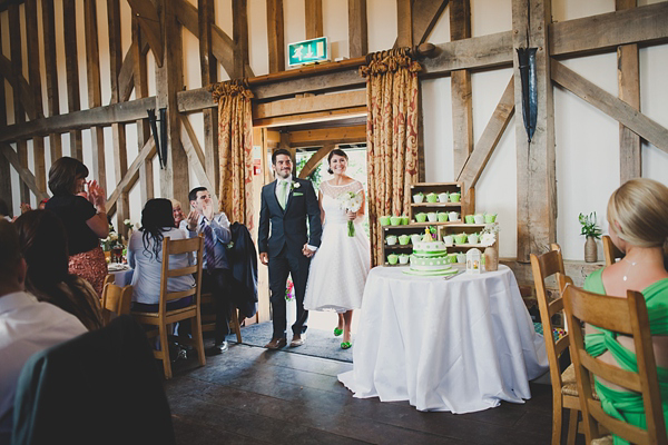 Polka Dot Green Wedding, Barn Wedding, Shabby Chic Style Wedding, Amy B Photography