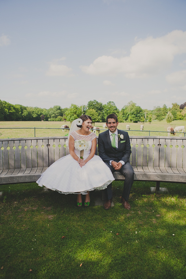 Polka Dot Green Wedding, Barn Wedding, Shabby Chic Style Wedding, Amy B Photography