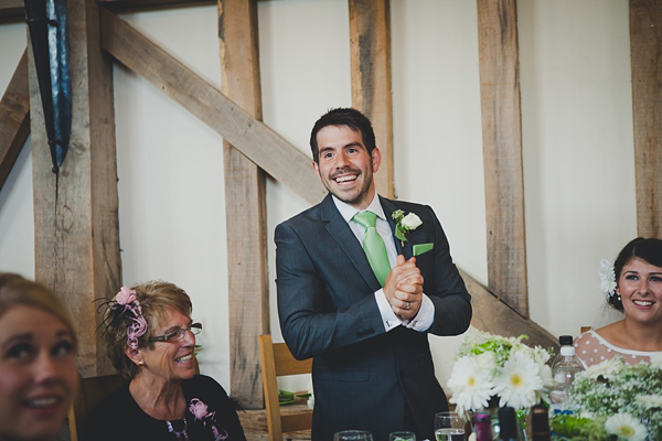 Polka Dot Green Wedding, Barn Wedding, Shabby Chic Style Wedding, Amy B Photography