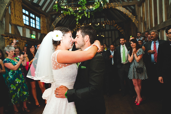 Polka Dot Green Wedding, Barn Wedding, Shabby Chic Style Wedding, Amy B Photography