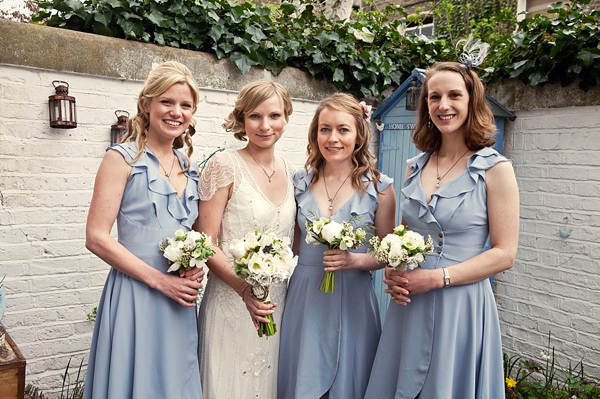 Jenny Packham and a 1970s Veil For A Mad Hatters Tea Party Inspired ...