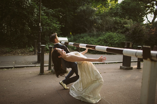 Mint green wedding, gold wedding, alternative wedding, gold wedding shoes, Photography by Tom Ravenshear