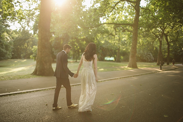 Mint green wedding, gold wedding, alternative wedding, gold wedding shoes, Photography by Tom Ravenshear