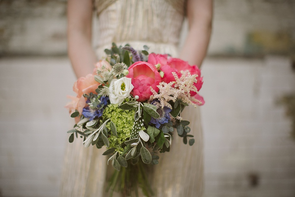 Mint green wedding, gold wedding, alternative wedding, gold wedding shoes, Photography by Tom Ravenshear