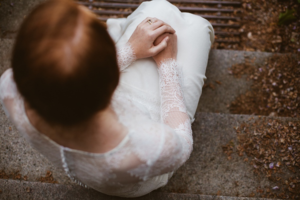 Edwardian inspired bride, antique style wedding, something old wedding, vintage wedding, red haired bride