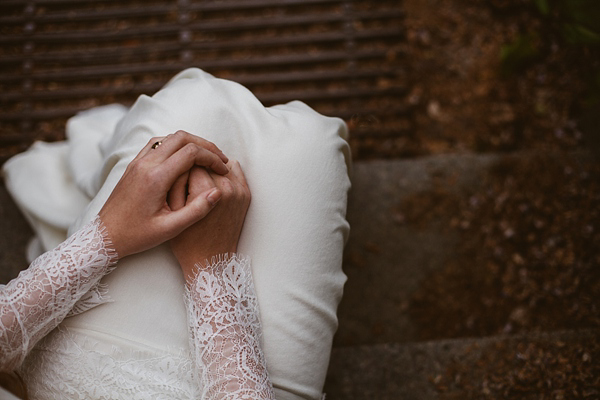 Edwardian inspired bride, antique style wedding, something old wedding, vintage wedding, red haired bride