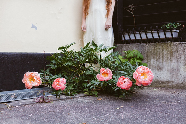 Edwardian inspired bride, antique style wedding, something old wedding, vintage wedding, red haired bride