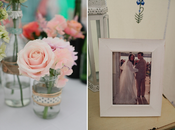 Seafoam green wedding, coral wedding, pastel colour wedding, Kate Sherford wedding dress, Photography by Tarah Coonan