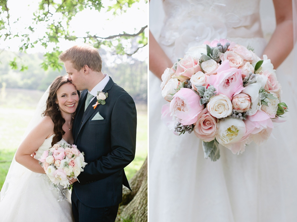 Seafoam green wedding, coral wedding, pastel colour wedding, Kate Sherford wedding dress, Photography by Tarah Coonan