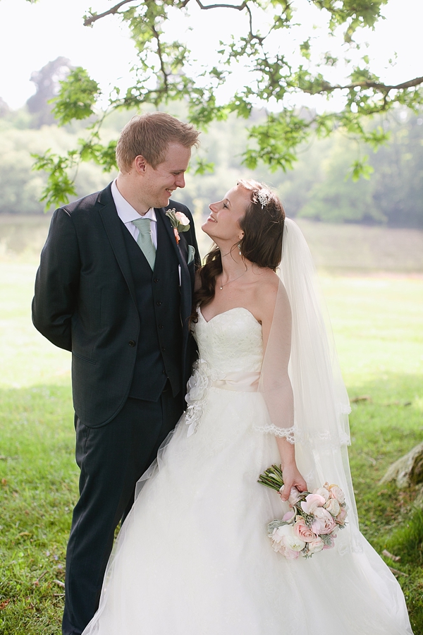 seafoam green, eau de nil and coral inspired wedding