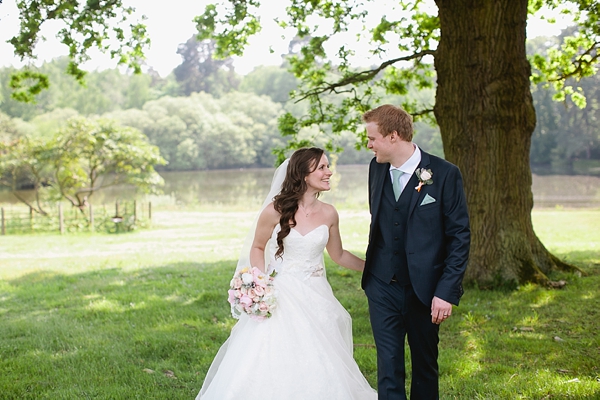 seafoam green, eau de nil and coral inspired wedding