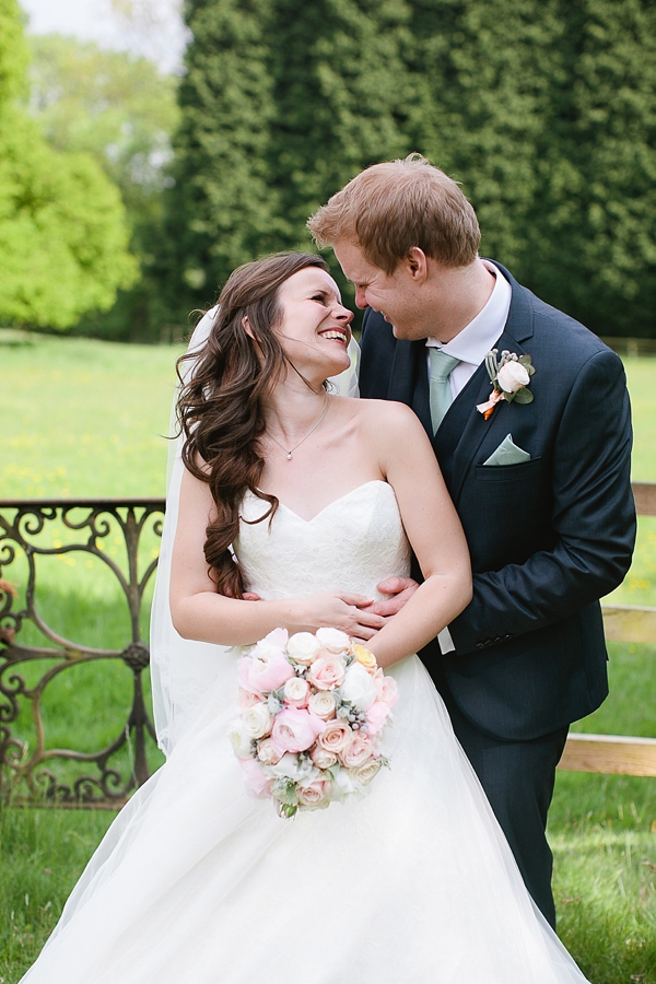 seafoam green, eau de nil and coral inspired wedding