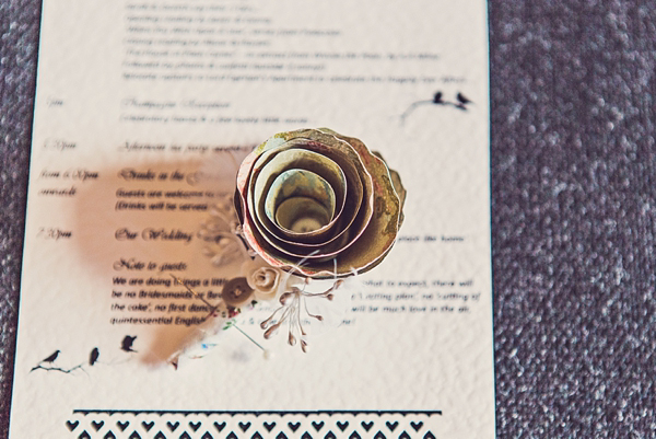 Mad Hatters tea party style wedding, Groom in tweed, flat cap, photography by Claire Penn